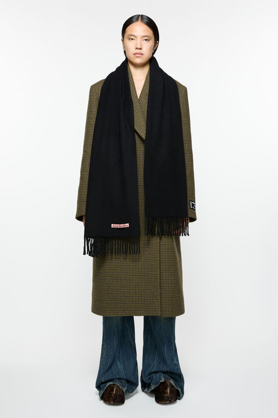 (image for) Classic Cashmere fringe scarf - Narrow